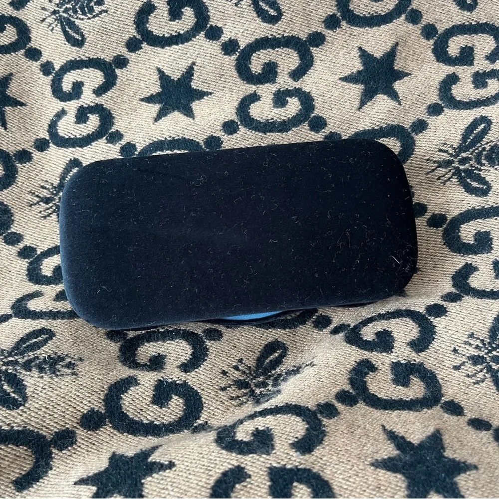 Gucci Black Velvet Sunglass/Eyeglass Case